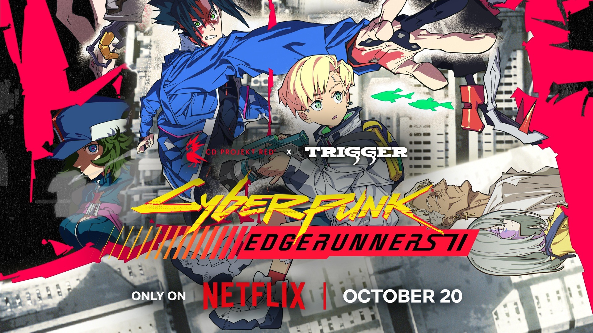 Official Cyberpunk: Edgerunners 2 key art from Netflix