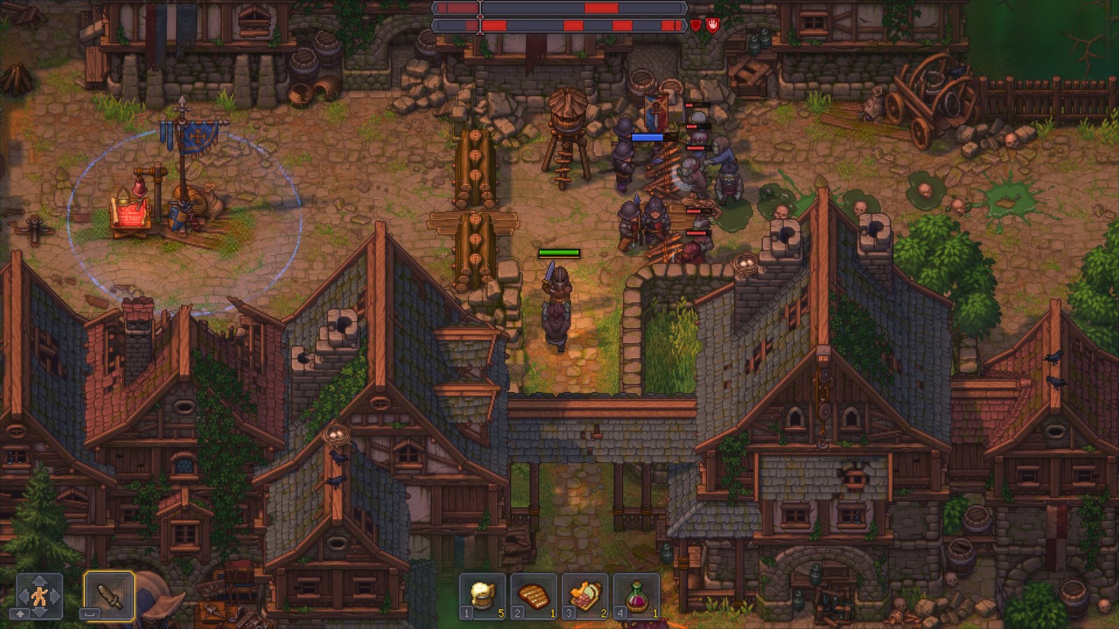 Restoring The Town in Graveyard Keeper 2