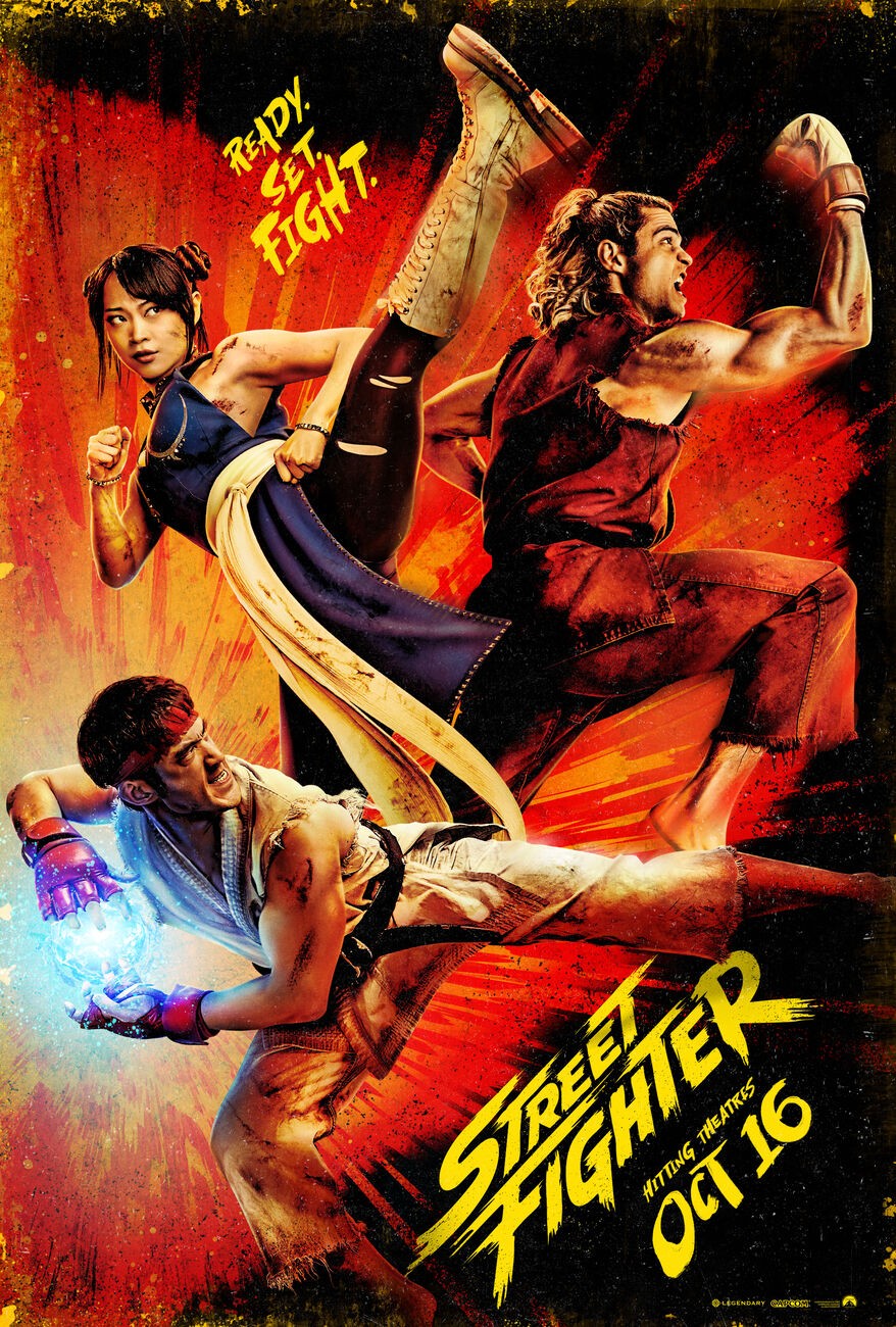 Official theatrical poster for Street Fighter (2026)